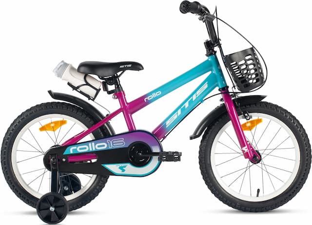 Велосипед SITIS ROLLO 16" (2024) Turquoise-Plum