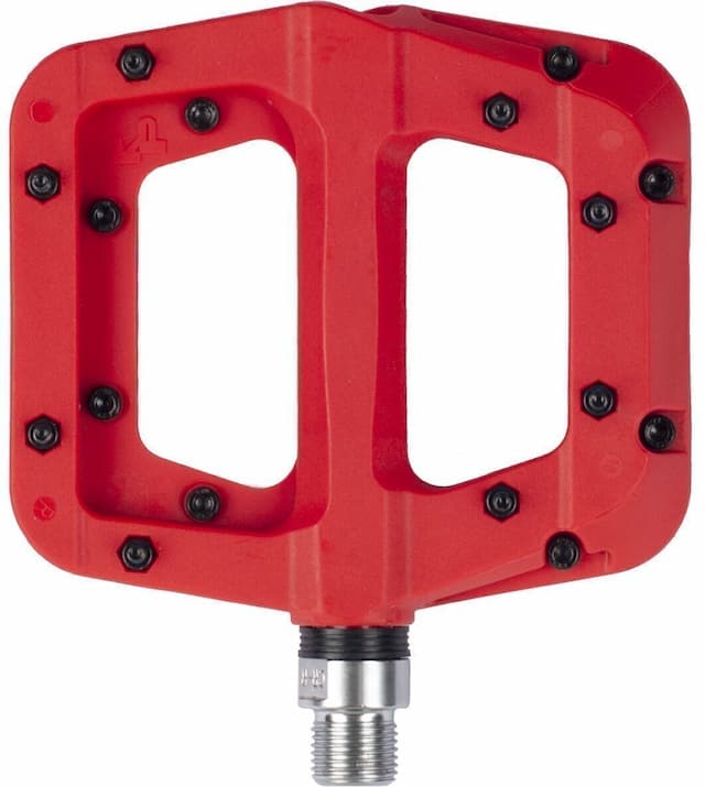 Педали STS KP-922 Aluminum CNC CR-MO Axle красный