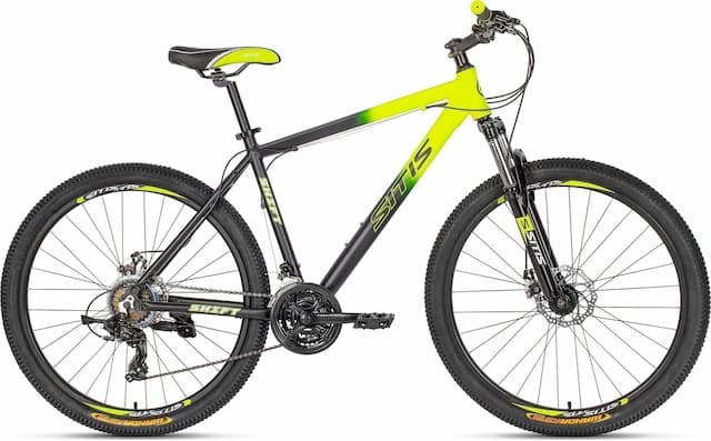 Велосипед SITIS SHIFT 27,5" (2021) черно-зеленый