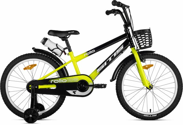 Велосипед SITIS ROLLO 20 (2025) Black-Yellow