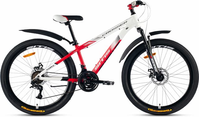 Велосипед SITIS CROSSER SCR26MD 26" (2024) White-Red-Black
