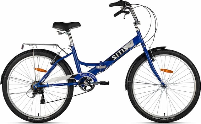 Велосипед SITIS POINT 7sp 26" (2025) Grey-Black-Navy