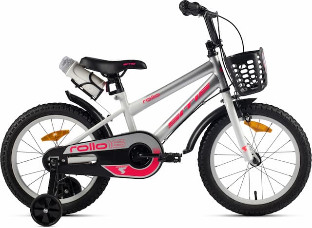 Велосипед SITIS ROLLO 16" (2024) Grey-Pink