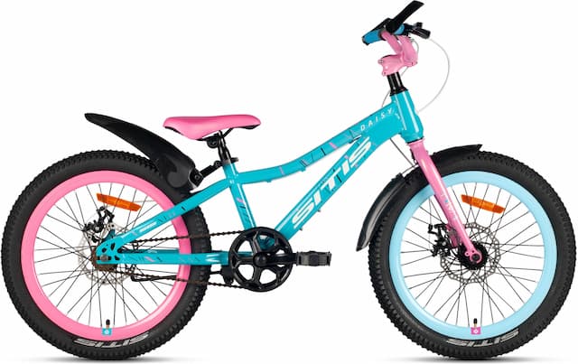 Велосипед SITIS DAISY Regid 1SP 20" (2025) Turquoise-Purple-White