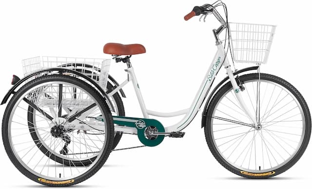 Велосипед трехколесный SITIS CARGO рикша 26 steel (2024) White-Green