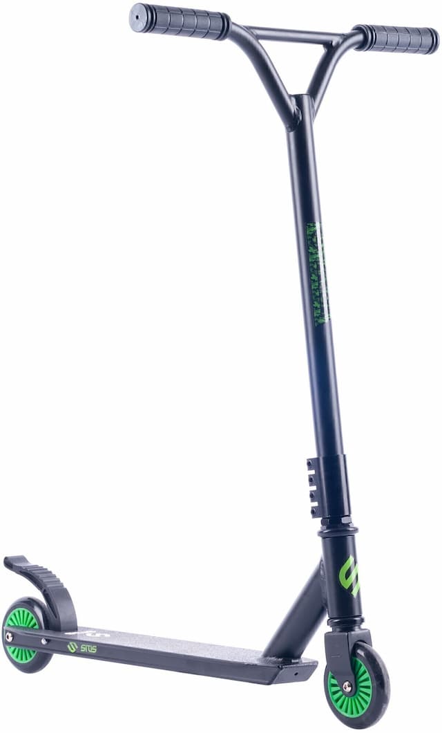 Самокат SITIS Knack STS-01G (2020) черно-зеленый