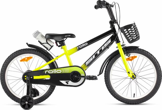 Велосипед SITIS ROLLO 18" (2024) Black-Yellow