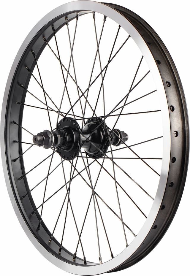 Колесо заднее STS 20" R272 BMX пром. подшипник, двойной обод, драйвер Т9