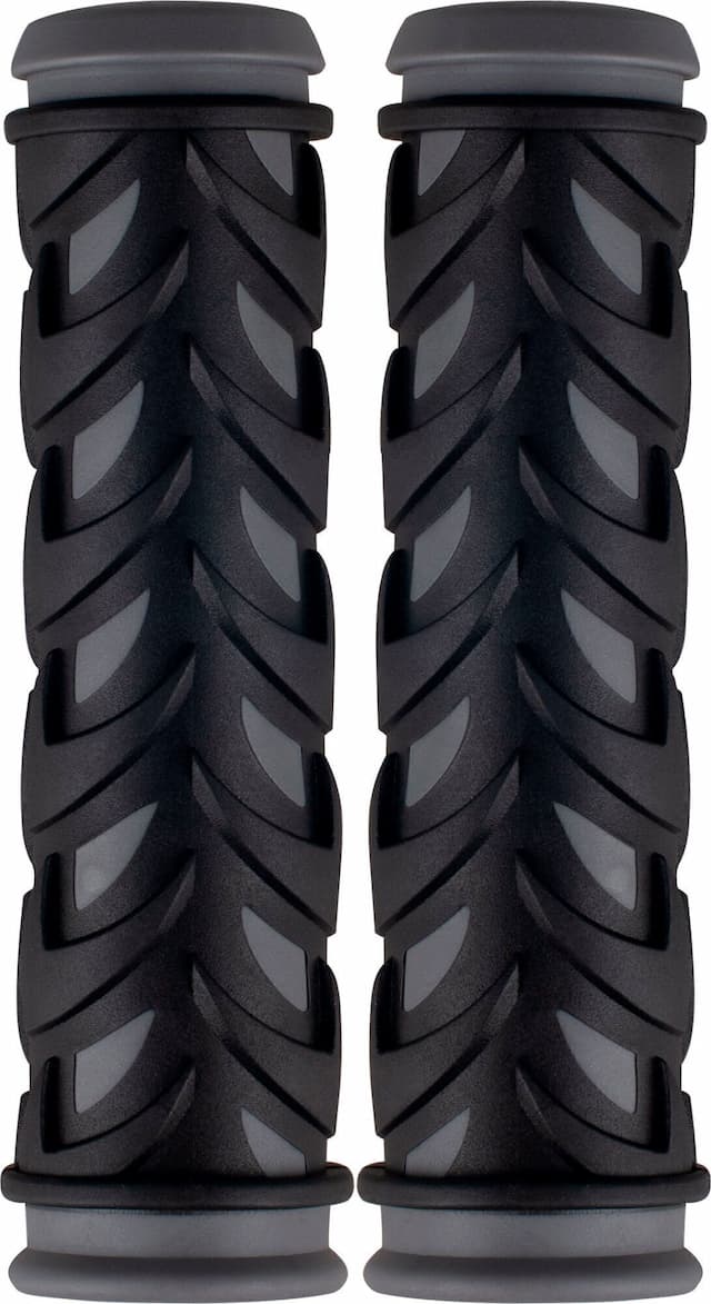 Грипсы STS G129 130мм Black-Grey