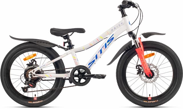 Велосипед SITIS DAISY 7sp 20" (2023) White-Blue-Pink