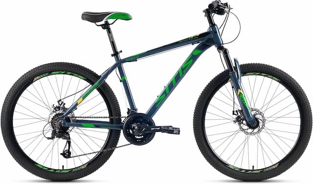Велосипед SITIS RADE RD610 26 (2022) серо-зеленый