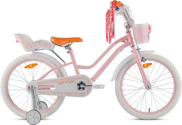 Велосипед SITIS SANDY 20" (2024) Peach-White-Brown