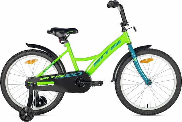Велосипед SITIS WIND 20" (2024) Green-Blue
