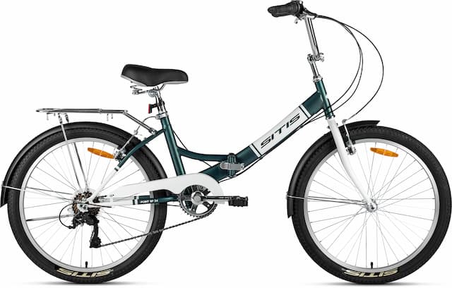 Велосипед SITIS POINT SPT-24-7SP 24" (2026) Green-White