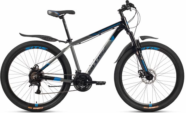 Велосипед SITIS CROSSER 27,5" (2023) Black-Grey-Blue