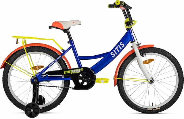 Велосипед SITIS PAMS 20 (2025) Blue-Orange-White