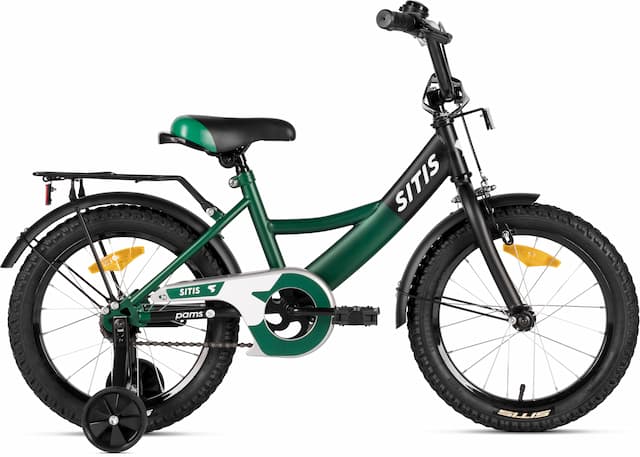 Велосипед SITIS PAMS 16" (2026) Green-Black