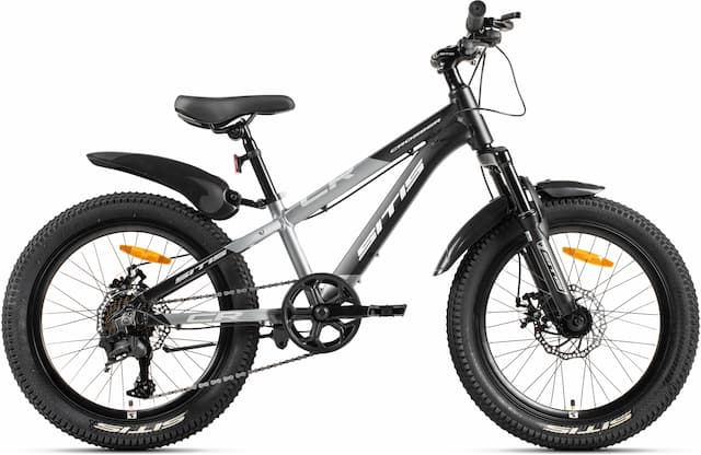 Велосипед SITIS CROSSER 7SP 20" (2025) Black-Grey