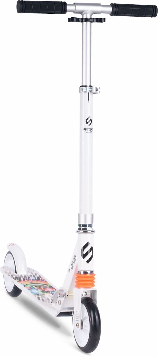 Самокат SITIS STS-S2415B 140 мм белый