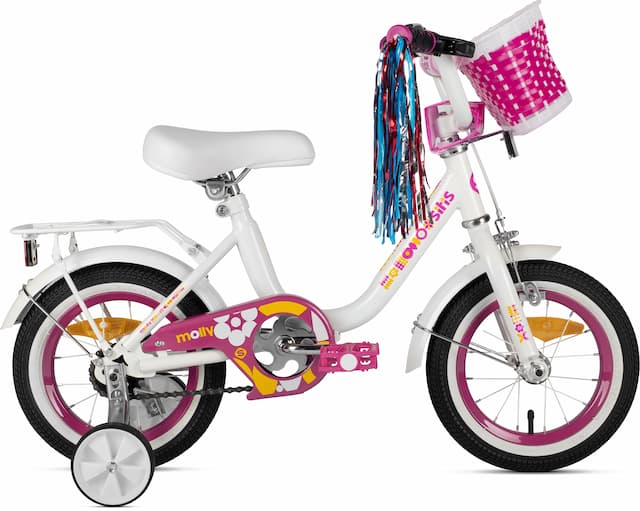 Велосипед SITIS MOLLY 12" (2024) White-Pink