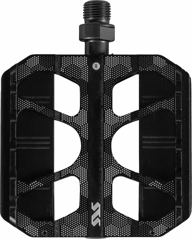 Педали STS LED B575 alloy axle cr-mo черный