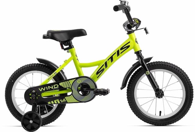 Велосипед SITIS WIND 14" (2023) Green-Black