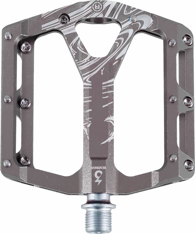 Педали STS KP-198 Aluminum CNC CR-MO Axle титан