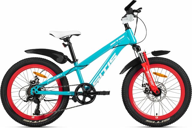 Велосипед SITIS FLASH 7SP 20" (2025) Blue-White-Red