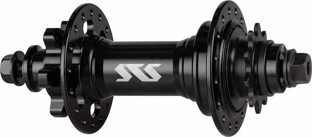 Втулка задняя STS SS 6-bolt 32H 10T 4 пром подшипника Black