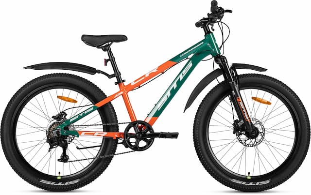 Велосипед SITIS CROSSER SCRHD 4.0 24 (2025) Green-Orange-White