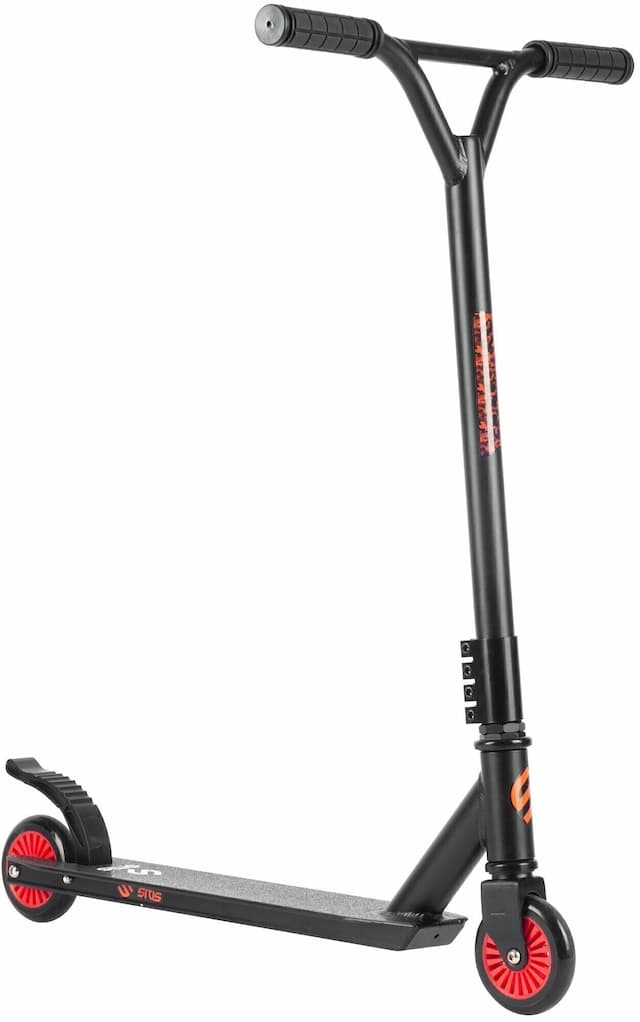 Самокат SITIS Knack STS-01R (2020) черно-красный