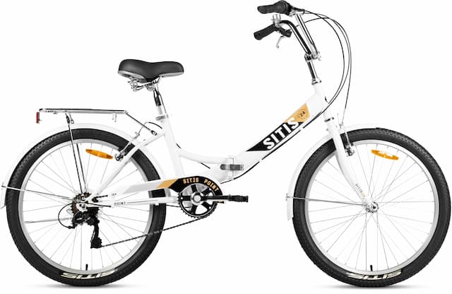 Велосипед SITIS POINT 7SP 24" (2025) White-Black-Beige