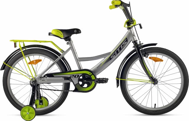 Велосипед SITIS PAMS 20" (2024) серебристый