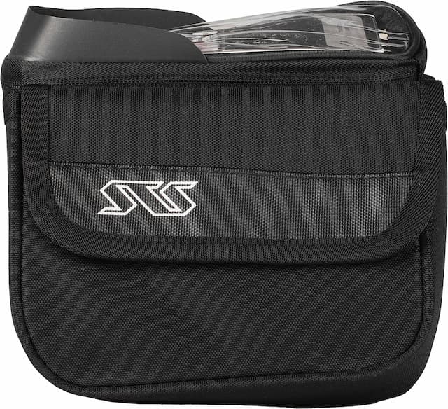 Сумка STS 84336 на раму c отделением для смартфона черный