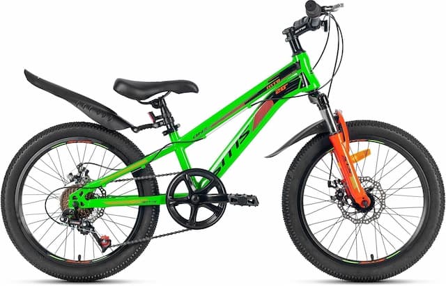 Велосипед SITIS ONE ONE20 20" (2023) Green-Black-Orange