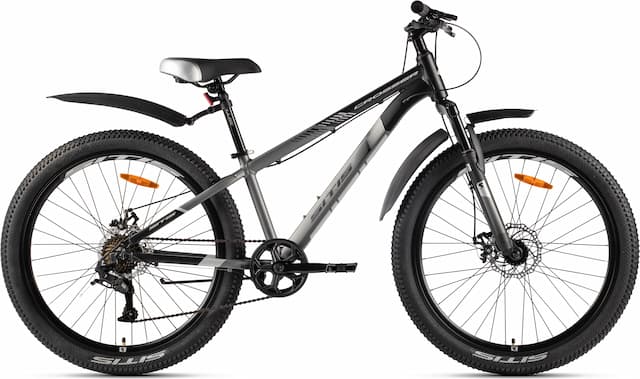 Велосипед SITIS CROSSER 26" MD  (2024) Black-Grey