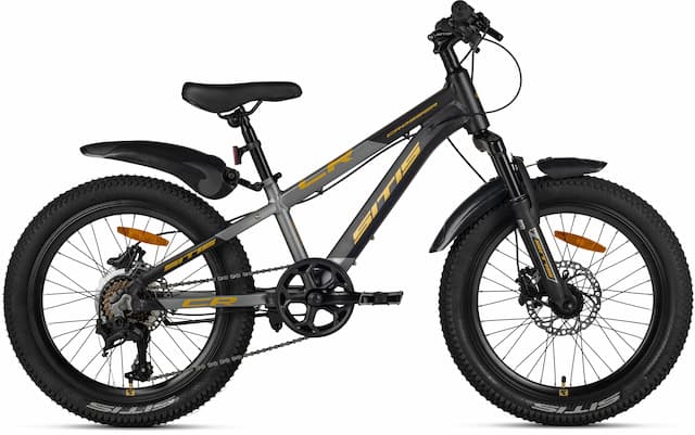 Велосипед SITIS CROSSER 7SP HD 20" (2025) Black-Grey-Beige