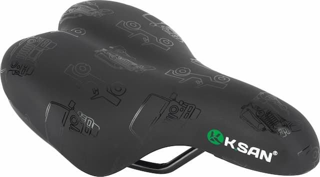 Седло STS K185 215x317 мм чёрный