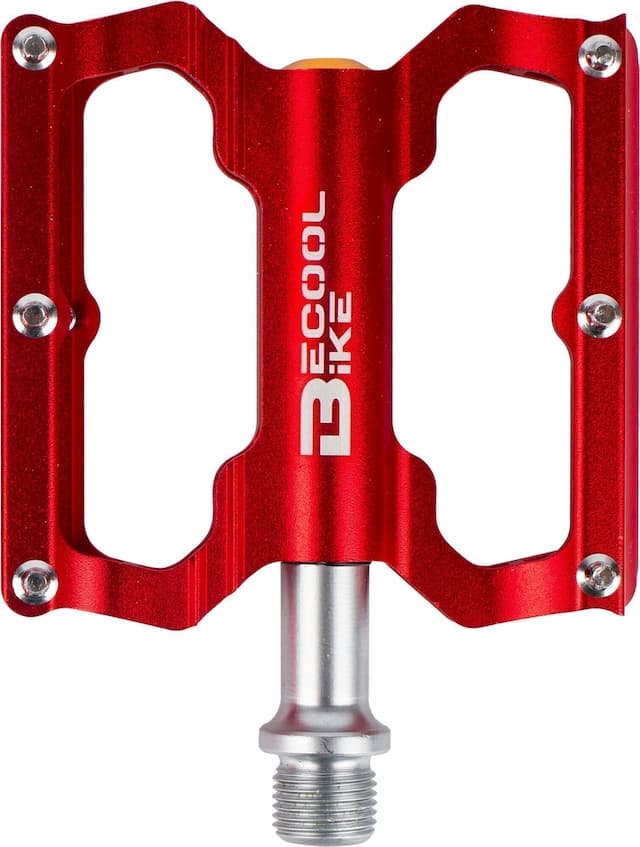 Педали STS BC-PD213 алюминиевые красный