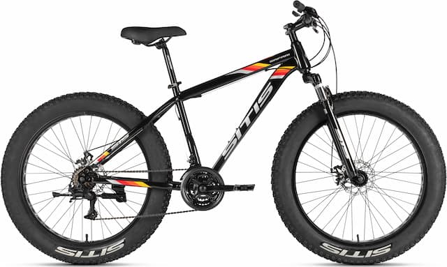 Велосипед SITIS SAFARI 26" (2025) Gloss Black-White