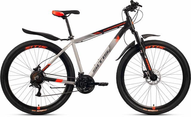 Велосипед SITIS CROSSER HD 29" (2023) Black-Grey-Orange