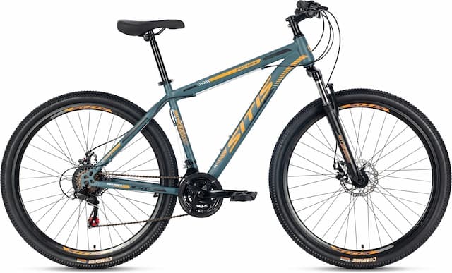 Велосипед SITIS HOTROCK 29" (2022) серо-оранжевый