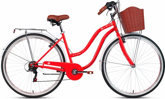 Велосипед SITIS MIRAGE SMRG28 28" (700С) (2024) Red-White