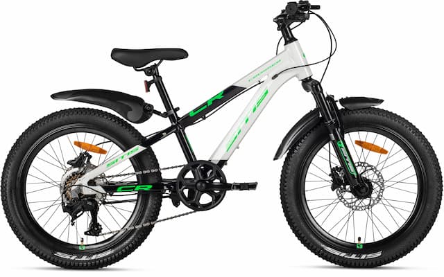 Велосипед SITIS CROSSER 7SP HD 20" (2025) White-Black-Green