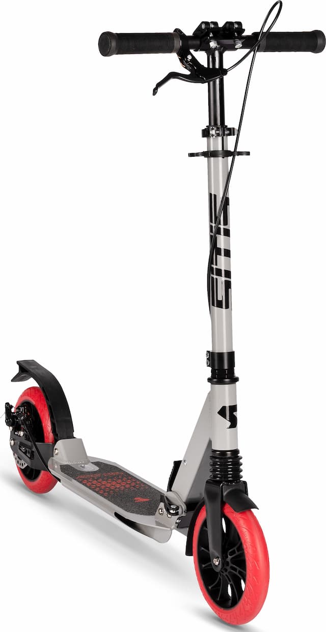 Самокат SITIS DIO Route FRS Br светло серый-красный