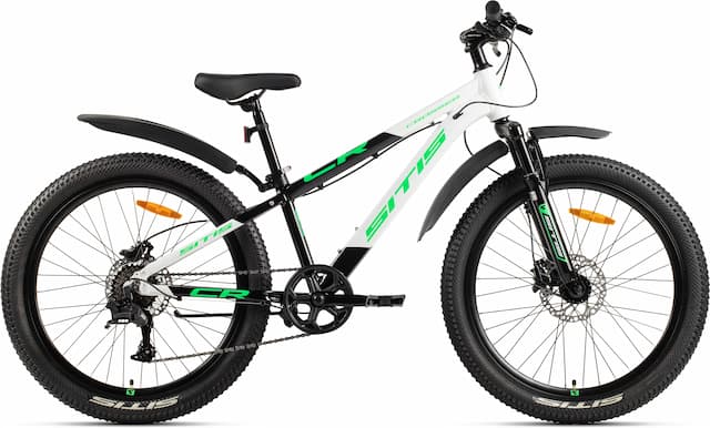 Велосипед SITIS CROSSER 7SP HD 24" (2025) White-Black-Green