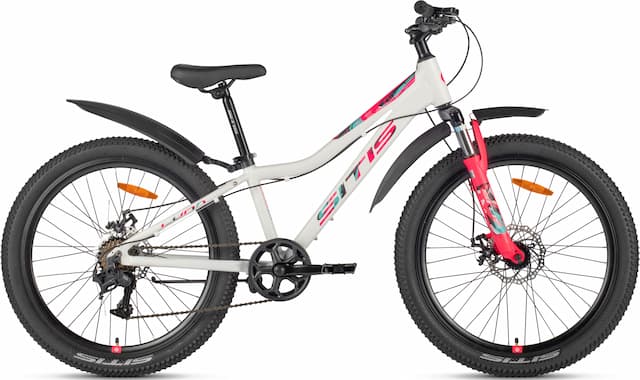 Велосипед SITIS LUNA 7SP 24" (2024) White-Pink