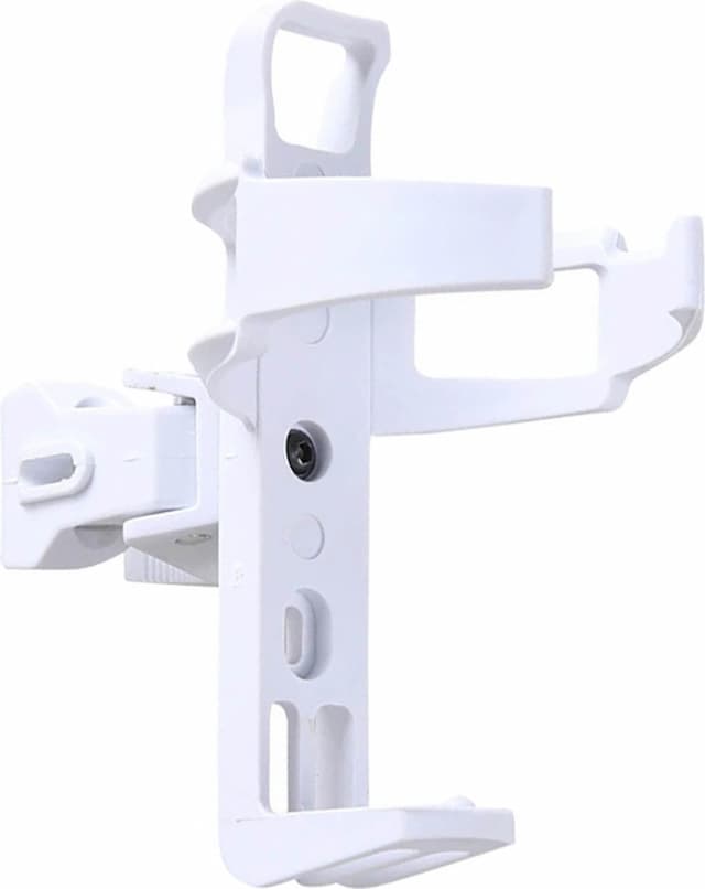 Флягодержатель с креплением на руль белый