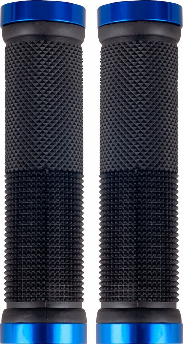Грипсы STS Iron с Lock-on 130 mm черно-синий