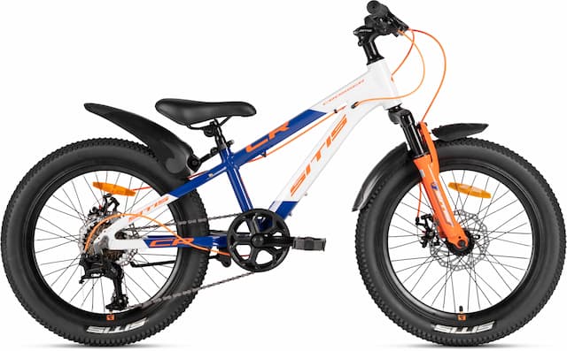 Велосипед SITIS CROSSER 7SP 20" (2026) White-Yellow-Blue